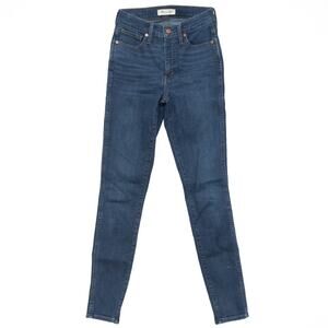 Madewell 10" High Rise Skinny Jeans Size 25T